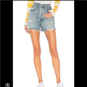 Agolde Dee Short Ricochet